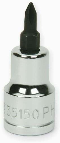 Picture of #1 Phillips Bit Socket 3/8" Drive