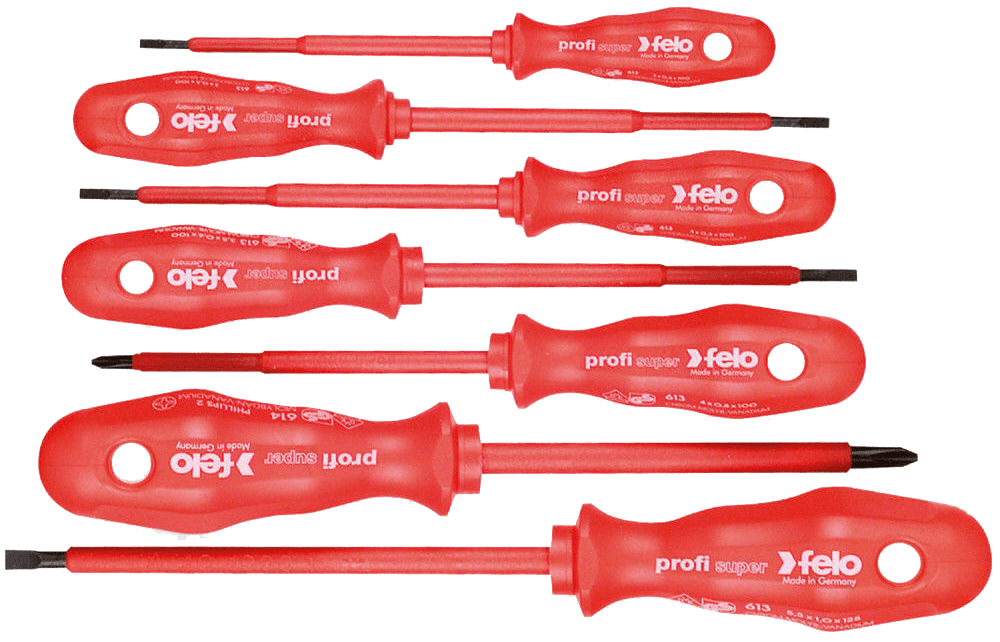 Picture of 7 pc Phillips & Slotted Insulated Screwdriver Set
