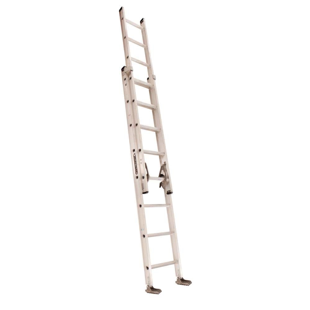 Picture of 16 ft Louisville AE2216 Aluminum Extension Ladder, Type IA, 300 lb Load Capacity