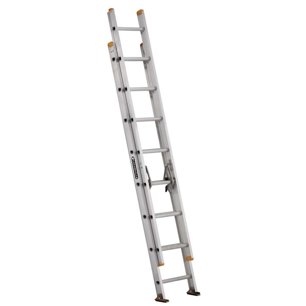 Picture of 16 ft Louisville AE3216 Aluminum Extension Ladder, Type I, 250 lb Load Capacity