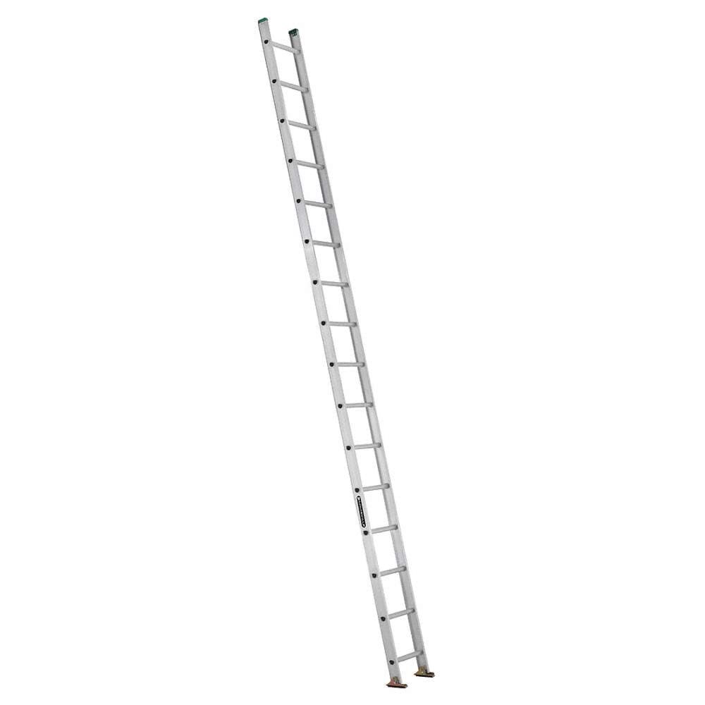 Picture of 16 ft Louisville AE4116 Aluminum Single Ladder, Type II, 225 lb Load Capacity