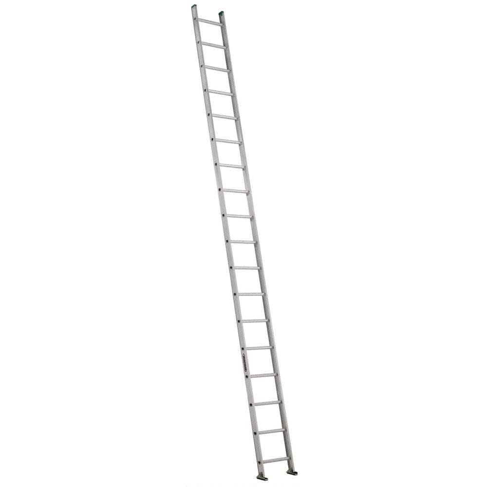 Picture of 18 ft Louisville AE4118 Aluminum Single Ladder, Type II, 225 lb Load Capacity