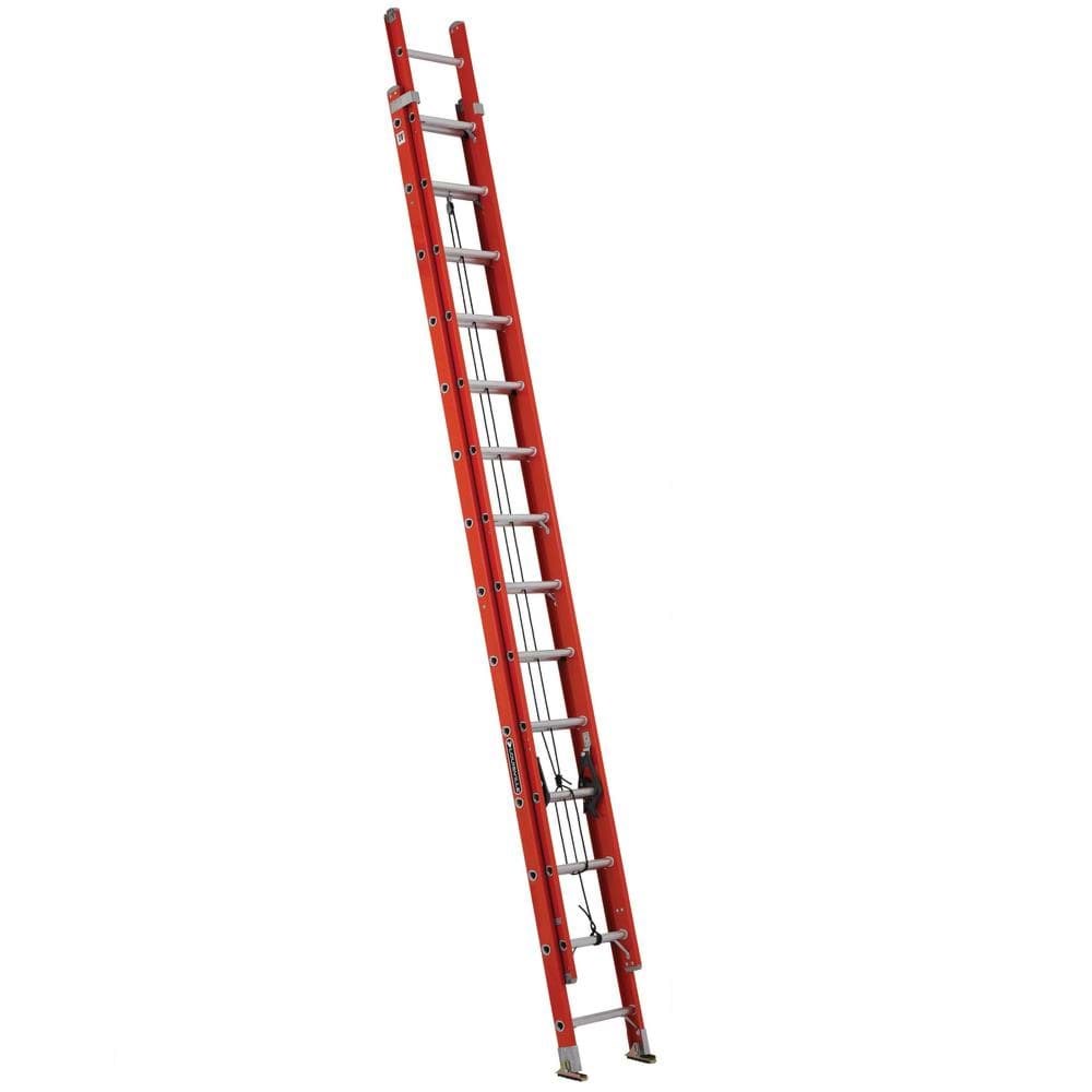 Picture of 28 ft Louisville FE3228 Fiberglass Extension Ladder, Type IA, 300 lb Load Capacity