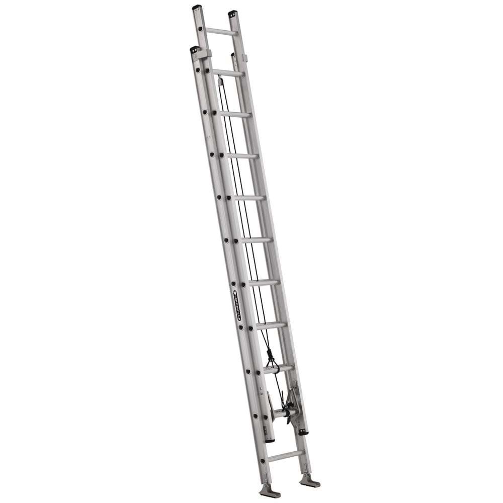 Picture of 20 ft Louisville AE2220 Aluminum Extension Ladder, Type IA, 300 lb Load Capacity