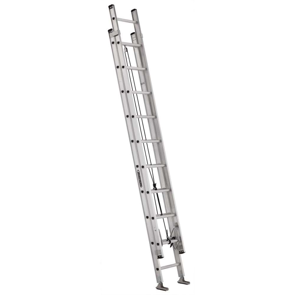 Picture of 20 ft Louisville AE2820 Aluminum Extension Ladder, Type IA, 300 lb Load Capacity