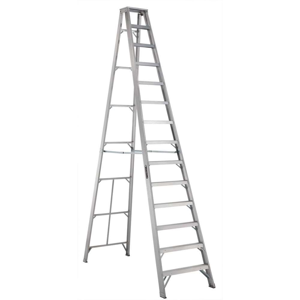 Picture of 20 ft Louisville AS1020 Aluminum Step Ladder, Type IA, 300 lb Load Capacity