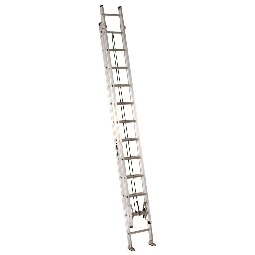 Picture of 24 ft Louisville AE2224 Aluminum Extension Ladder, Type IA, 300 lb Load Capacity
