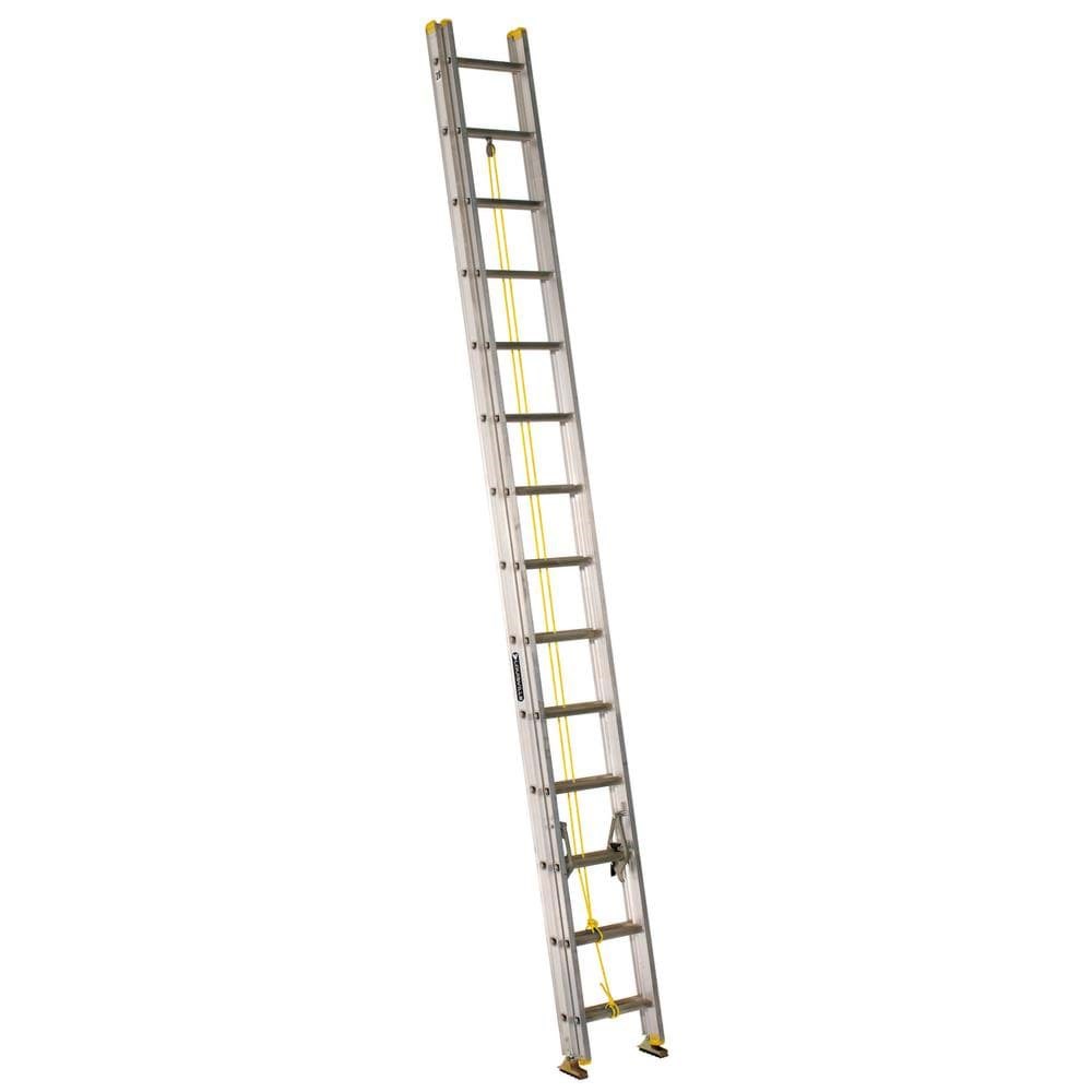 Picture of 24 ft Louisville AE3224 Aluminum Extension Ladder, Type I, 250 lb Load Capacity