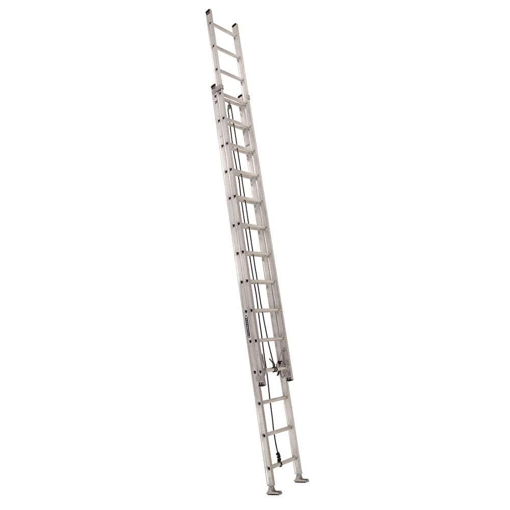 Picture of 28 ft Louisville AE2828 Aluminum Extension Ladder, Type IA, 300 lb Load Capacity