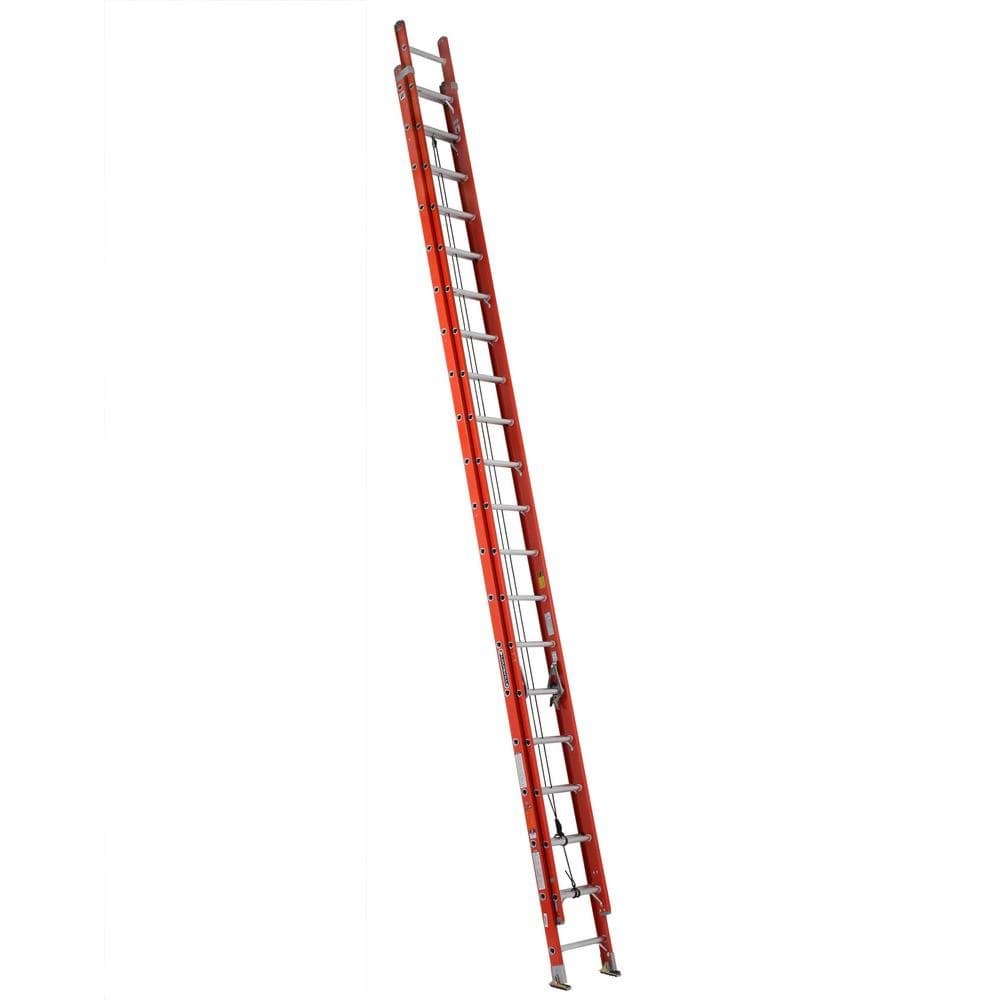 Picture of 40 ft Louisville FE3240 Fiberglass Extension Ladder, Type IA, 300 lb Load Capacity