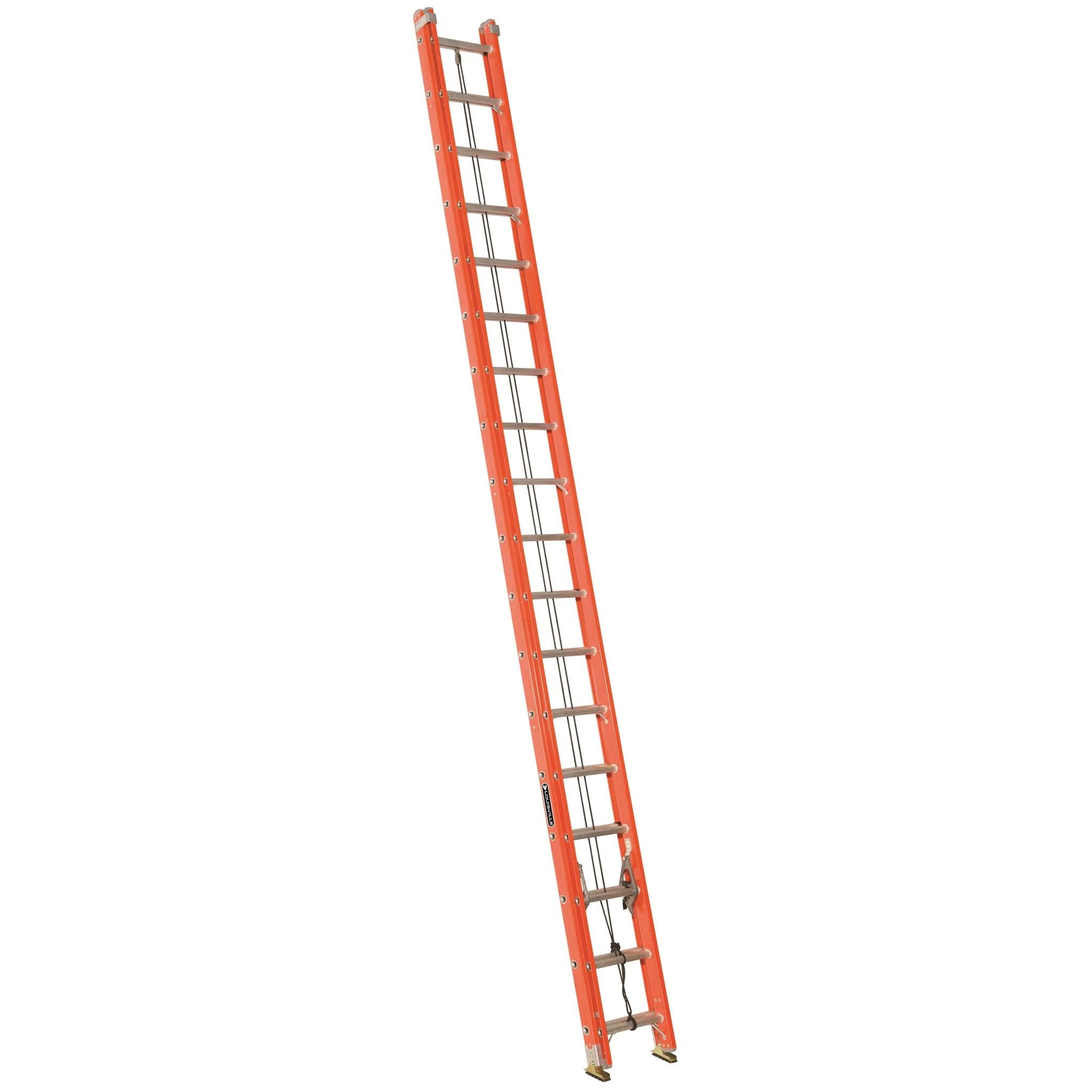 Picture of 36 ft Louisville FE3236 Fiberglass Extension Ladder, Type IA, 300 lb Load Capacity