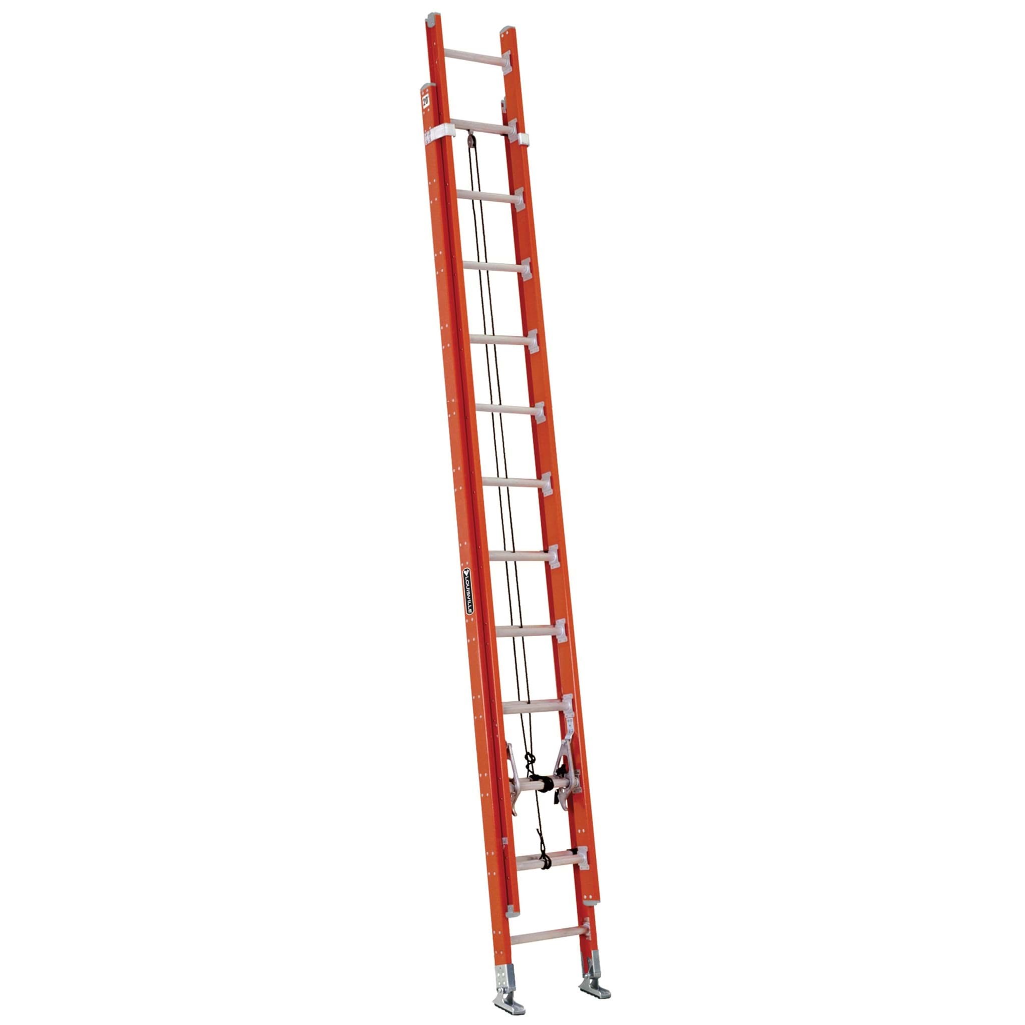 Picture of 32 ft Louisville FE7232 Fiberglass Extension Ladder, Type IA, 300 lb Load Capacity