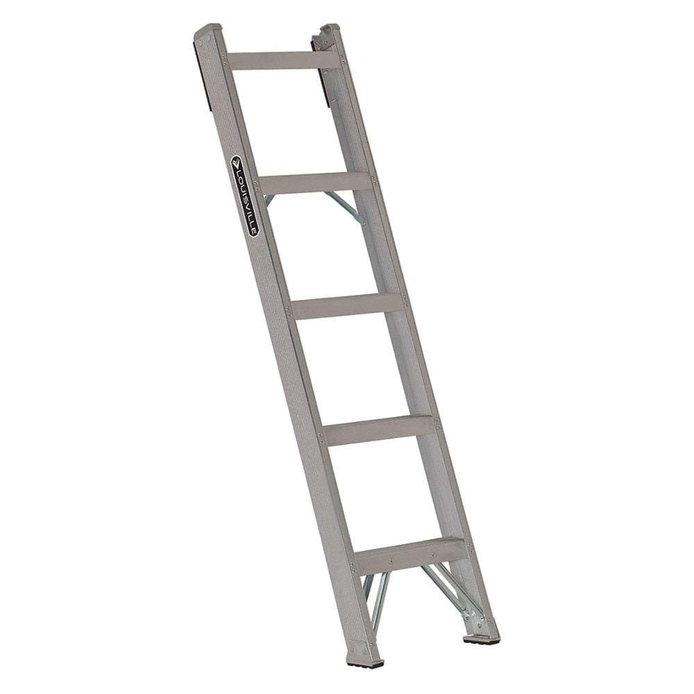 Picture of 5 ft Louisville AH1005 Aluminum Shelf Ladder, Type IA, 300 lb Load Capacity