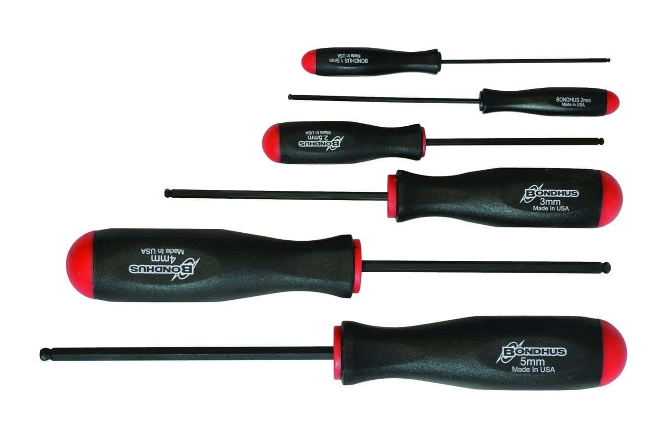 Picture of Set 7 Ball End Screwdrivers 1.27-5mm