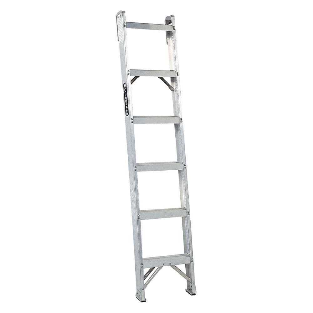 Picture of 6 ft Louisville AH1006 Aluminum Shelf Ladder, Type IA, 300 lb Load Capacity