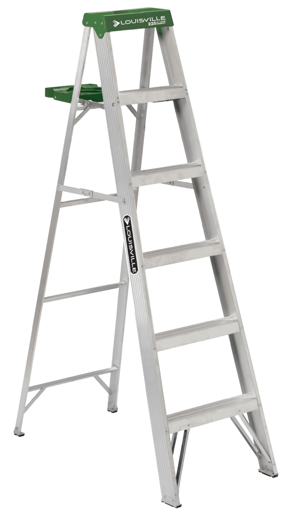 Picture of 5 ft Louisville AS4005 Aluminum Step Ladder, Type II, 225 lb Load Capacity