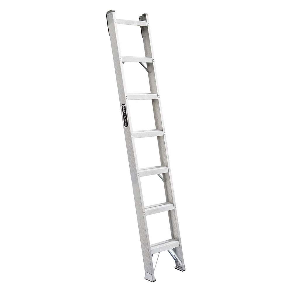 Picture of 7 ft Louisville AH1007 Aluminum Shelf Ladder, Type IA, 300 lb Load Capacity