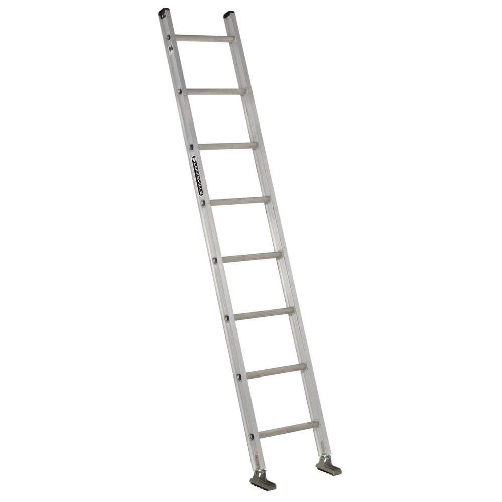 Picture of 8 ft Louisville AE2108 Aluminum Single Ladder, Type IA, 300 lb Load Capacity