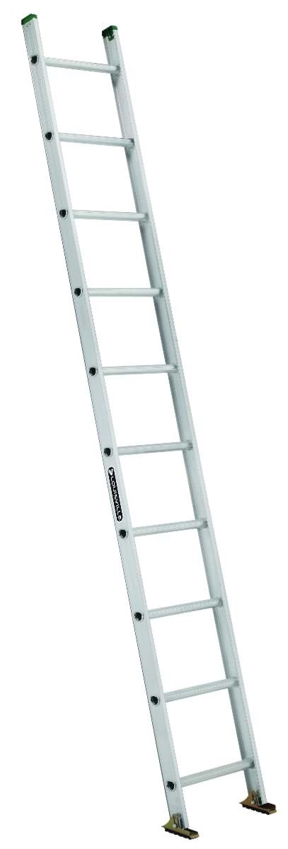 Picture of 8 ft Louisville AE4108 Aluminum Single Ladder, Type II, 225 lb Load Capacity