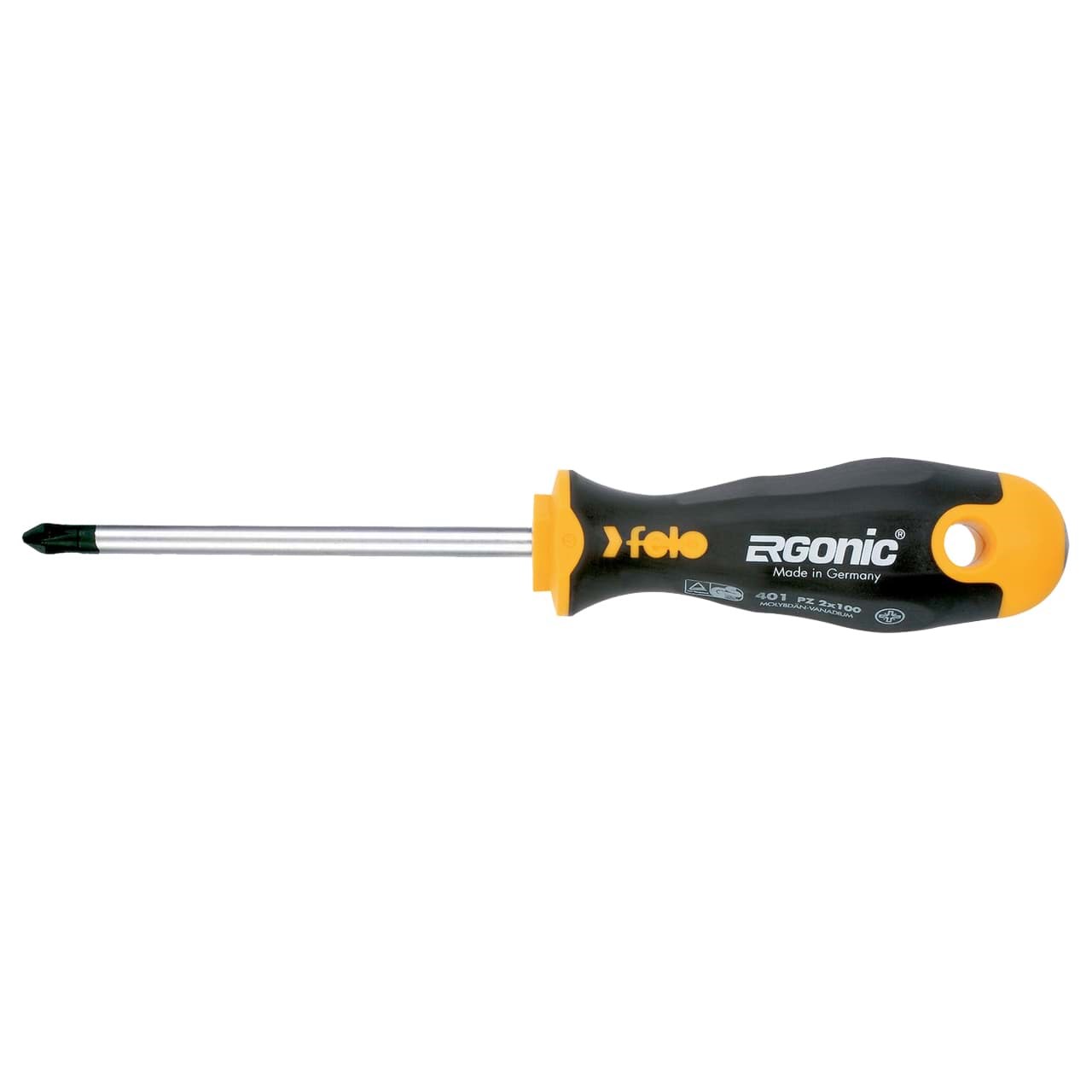 Picture of Ergonic PZ2 PoziDrive Screwdriver - round