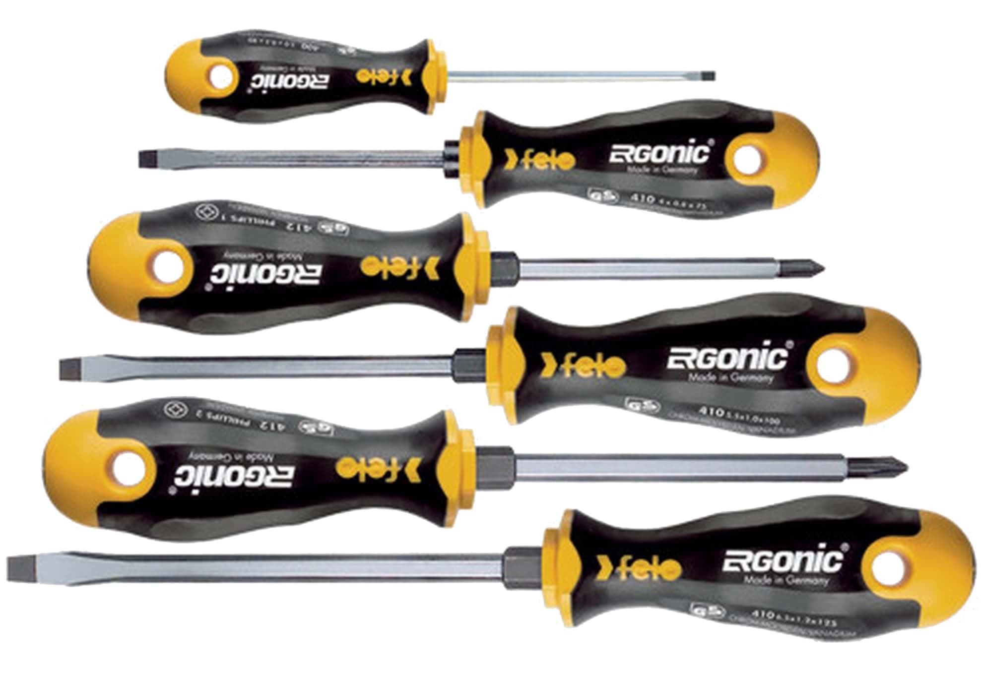 Picture of Ergonic 3 pc set Slotted (1) & Phillips (2)