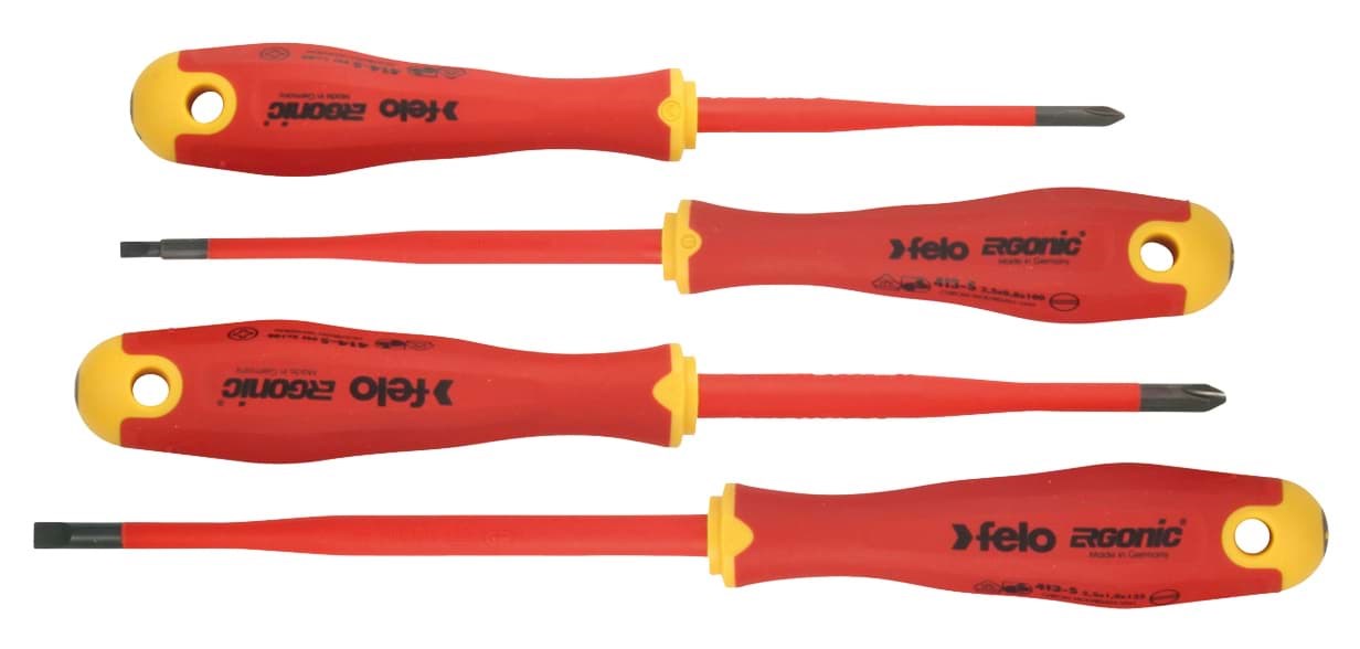 Picture of E-slim Insulated 4 piece Screwdriver Set - SL and PH