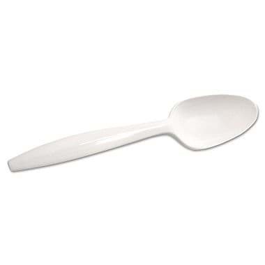 Picture of Utensil Spoon Weight Medium Style White - 1000ct. 