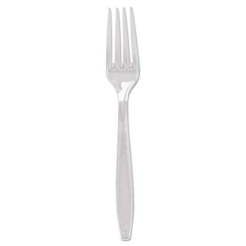 Picture of Utensil Fork Weight Heavy Style Clear – 100ct. 