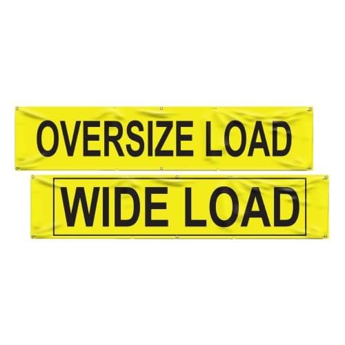 Picture of Banner – Wide Load/ Oversize Load 