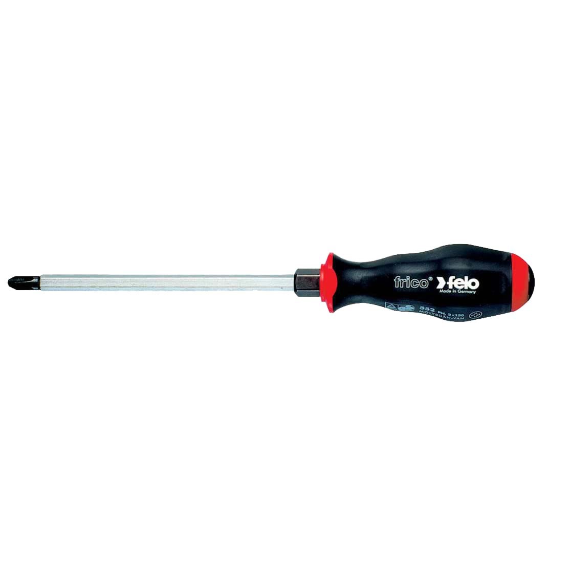 Picture of Phillips #3 x 6" Screwdriver - 2 Component Handle with Metal Cap