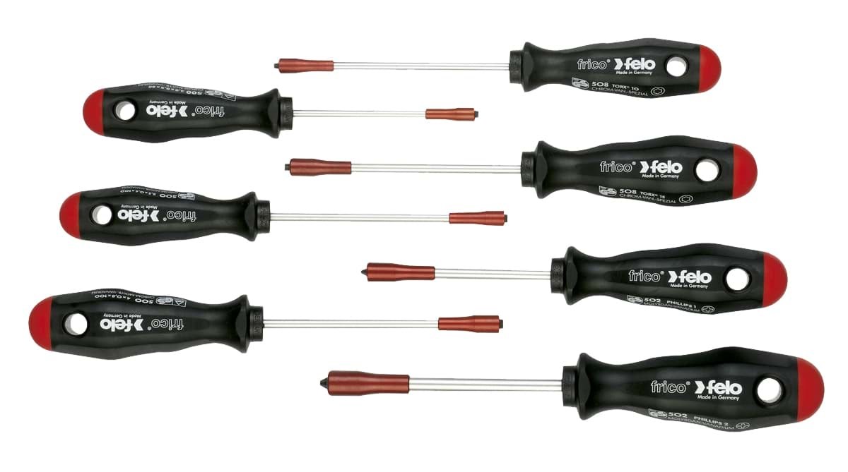 Picture of M-TEC 7 pc Slotted, Phillips, & Torx Screwdriver Set - 2 Component Handle