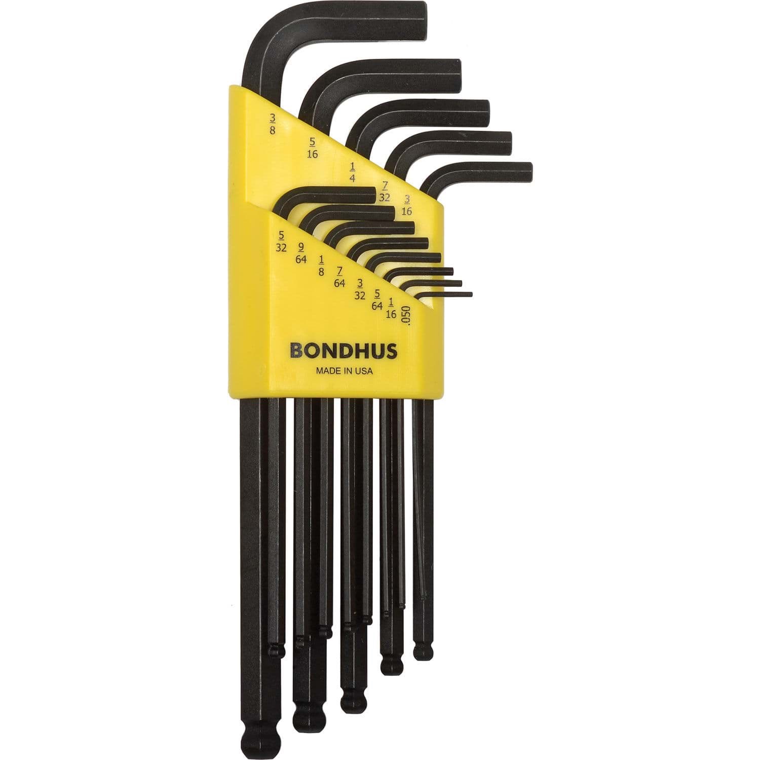 Picture of Set 13 Ball End L-Wrench .050-3/8"