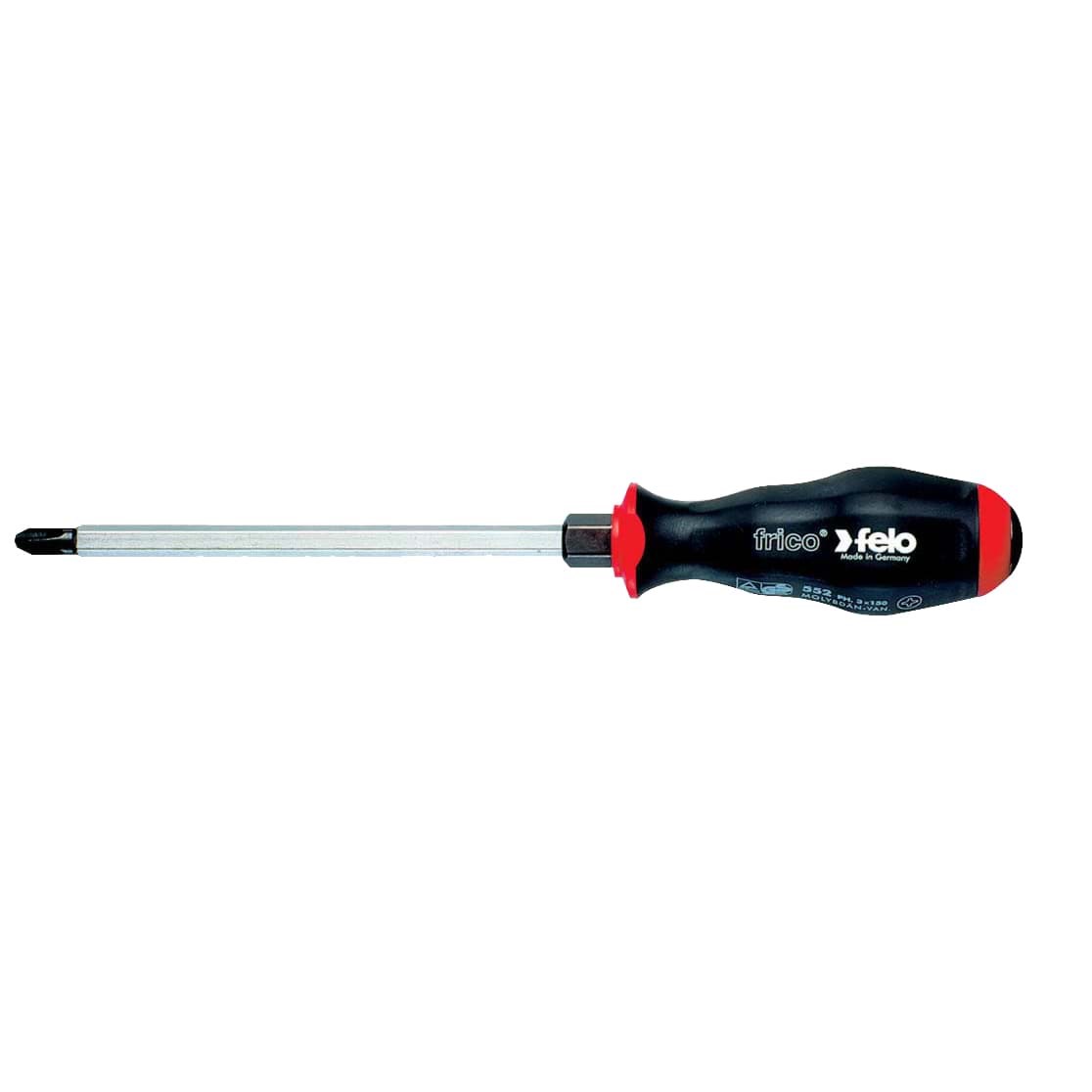 Picture of Phillips #1 x 3-1/2" Screwdriver - 2 Component Handle with Metal Cap