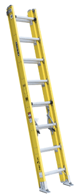 Picture of 14 ft Louisville FE4114HD Fiberglass Straight Ladder, Type IAA, 375 lb Load Capacity