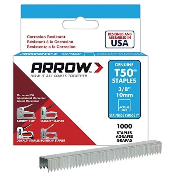 Picture of Staple T50 1250pack Arrow – 3/8”