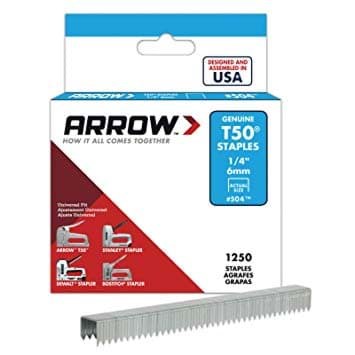 Picture of Staple T50 1250pack Arrow – 1/4”