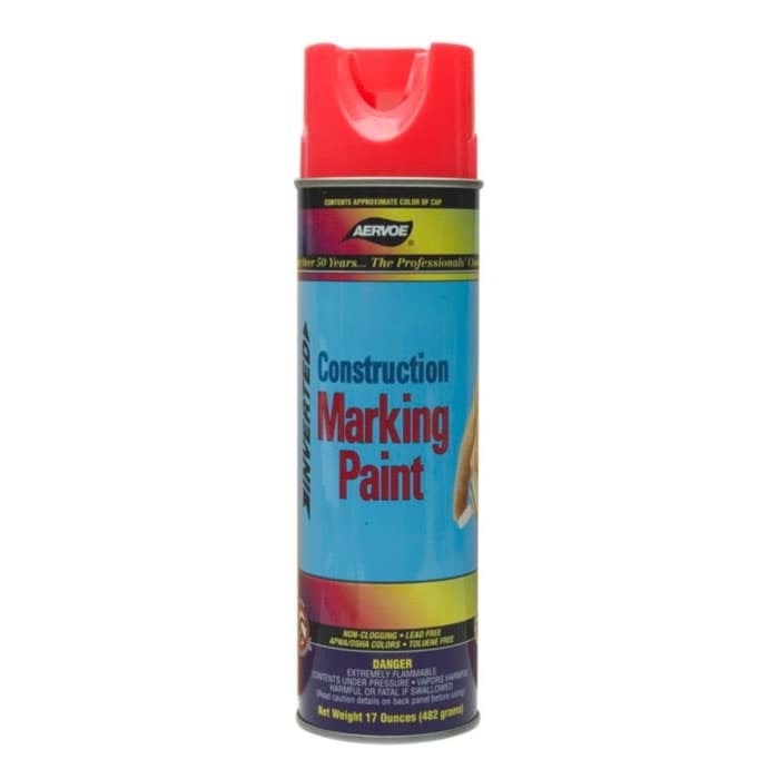 Picture of Paint Aerosol Marking Aervoe – Red/Orange 