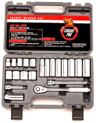 Picture of Socket Set w/ Ratchet Drive 3/4" 6 Point Wright – 19pc. 