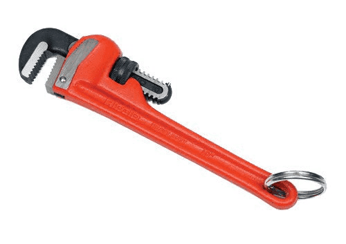 Picture of Tools at Height, Ridgid Tools at Height 14" Cast Iron Pipe Wrench
