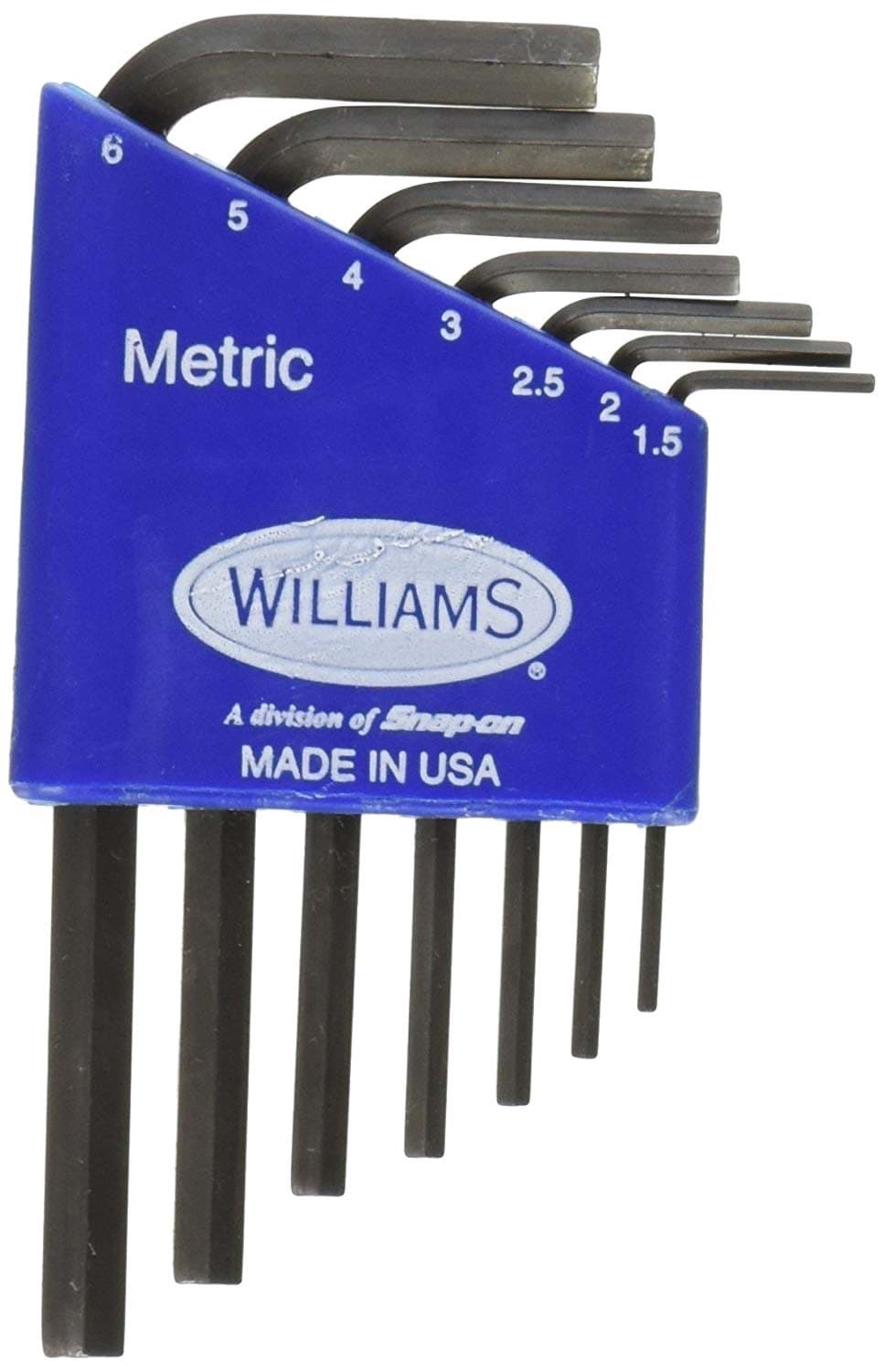 Picture of Hex Key Set, Short, Metric, 7 Piece