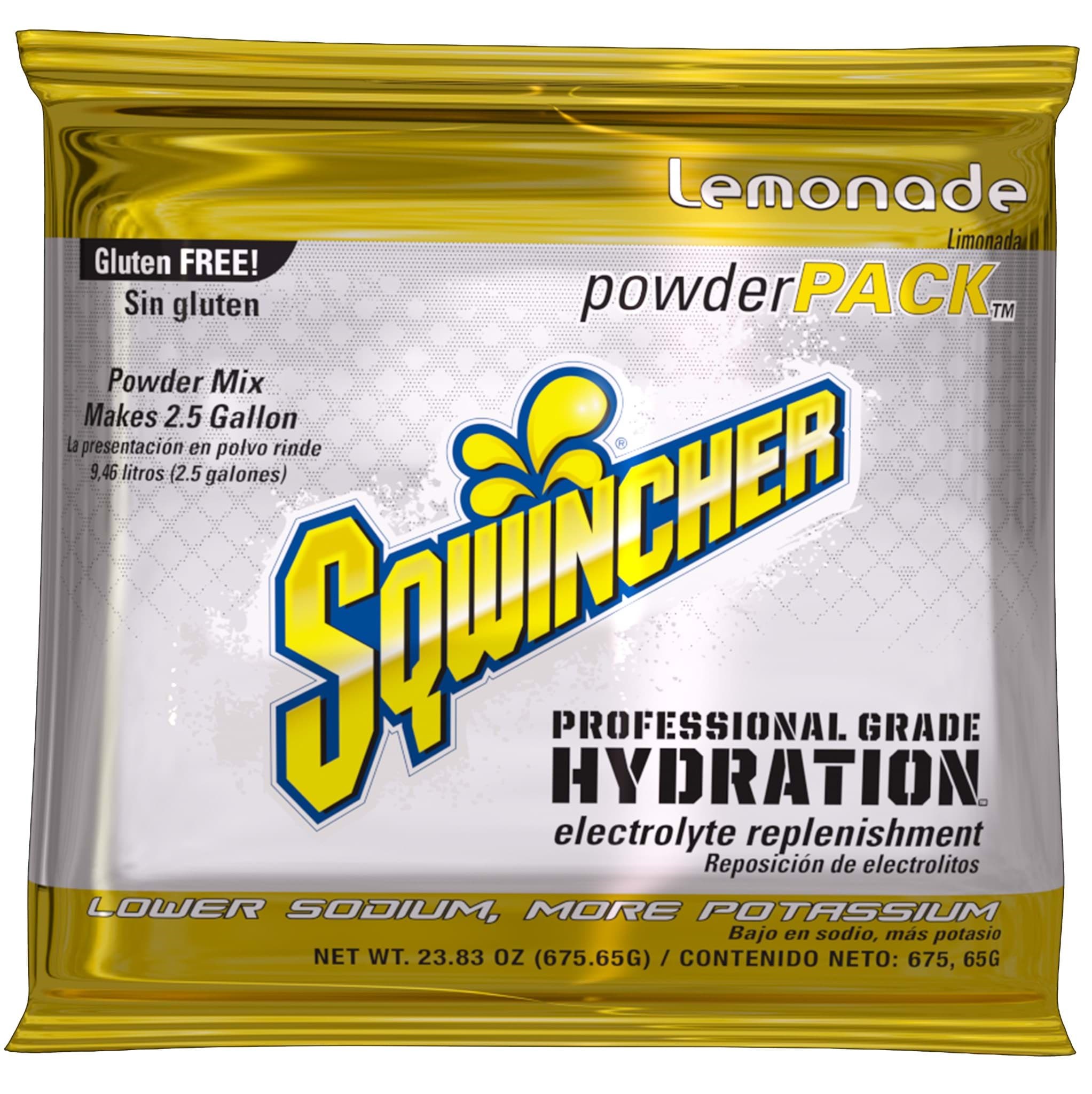 Picture of Sqwincher 2.5gal Lemonade Powder Concentrate - 32 ct.