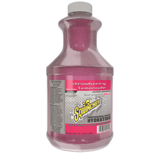Picture of Sqwincher 64oz Strawberry Lemonade Liquid Concentrate - 6 ct.
