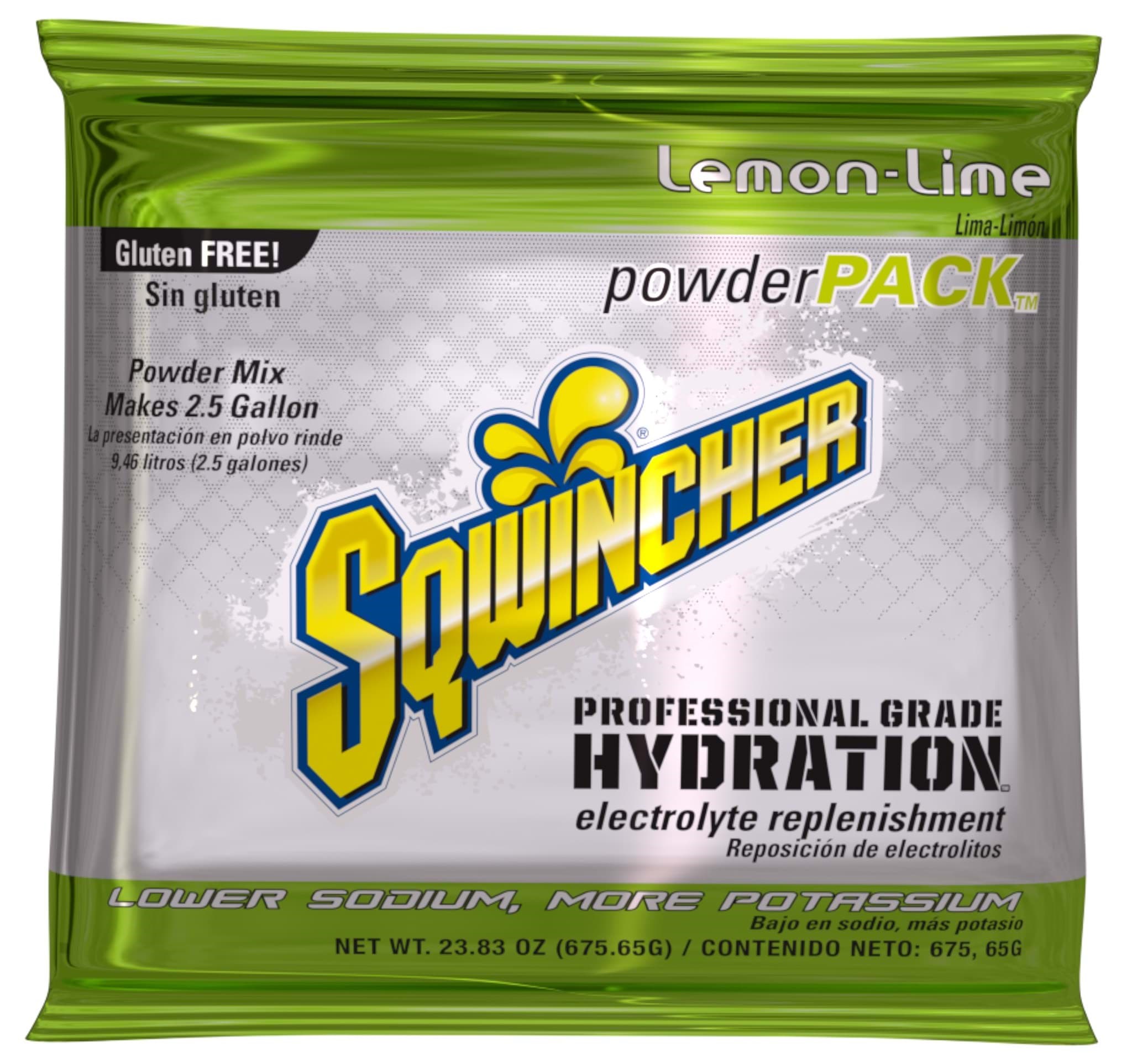 Picture of Sqwincher 2.5gal Lemon-Lime Powder Concentrate - 32 ct.