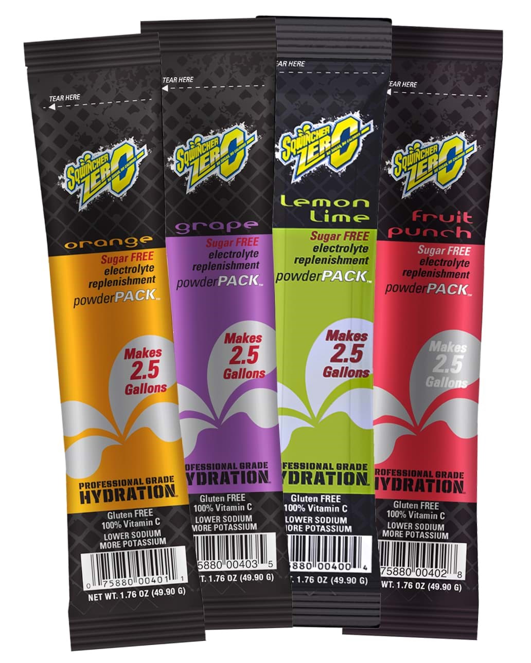 Picture of Sqwincher 2.5gal Zero Assorted Powder Concentrate - 32 ct.
