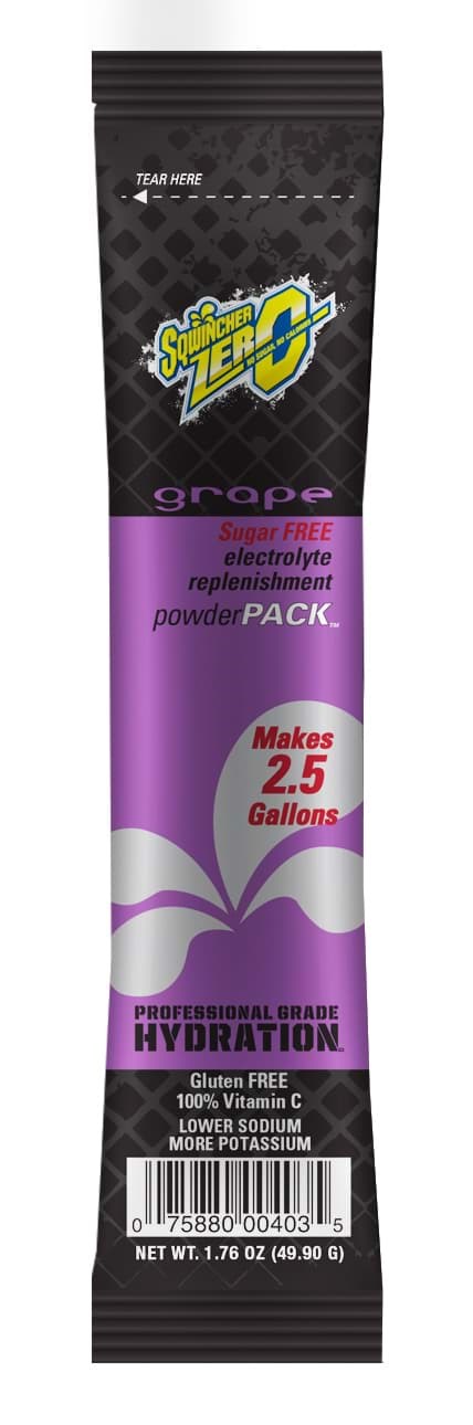Picture of Sqwincher 2.5gal Zero Grape Powder Concentrate - 32 ct.