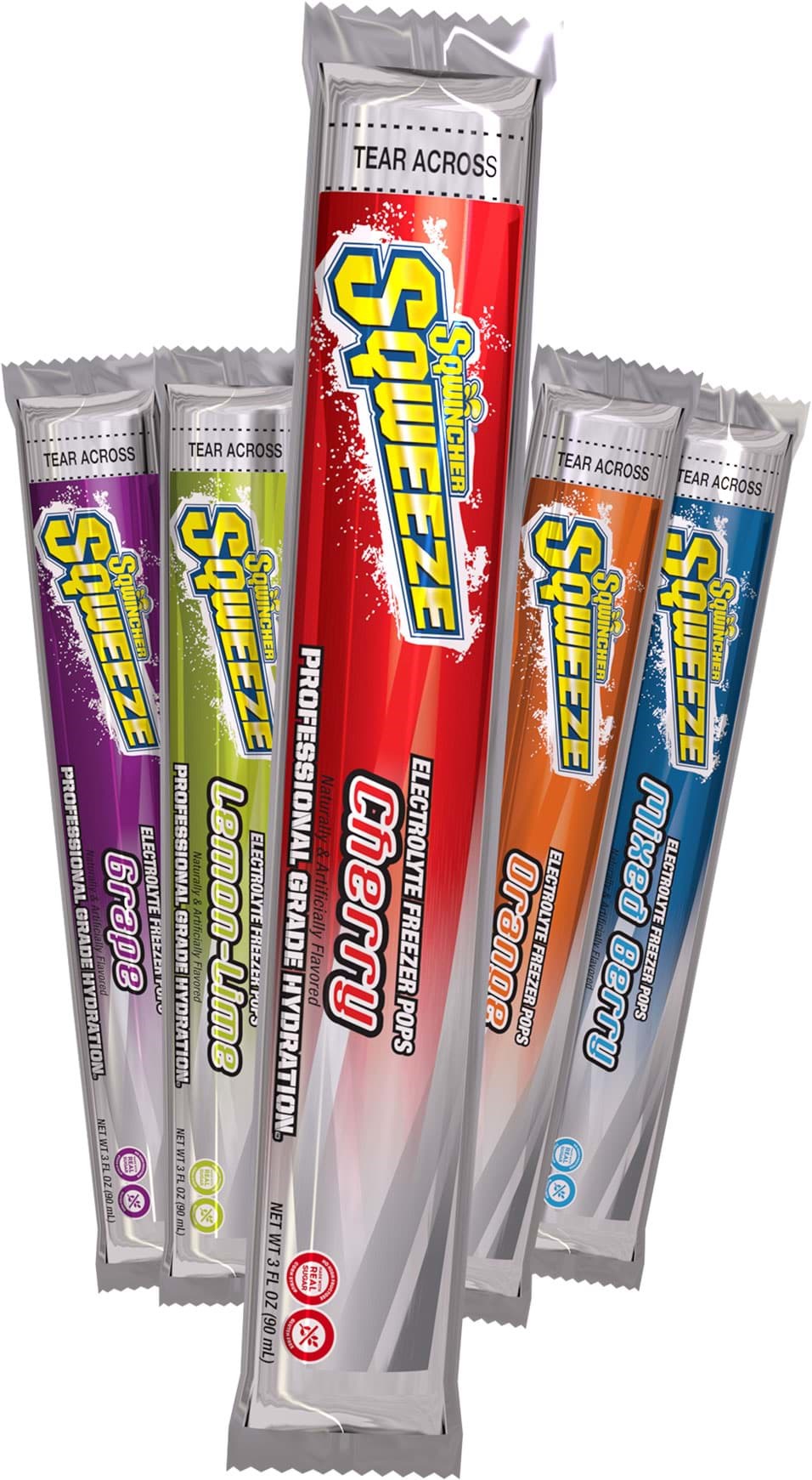 Picture of Sqwincher Sqweeze Assorted Flavor Freezer Pops - 150 ct.
