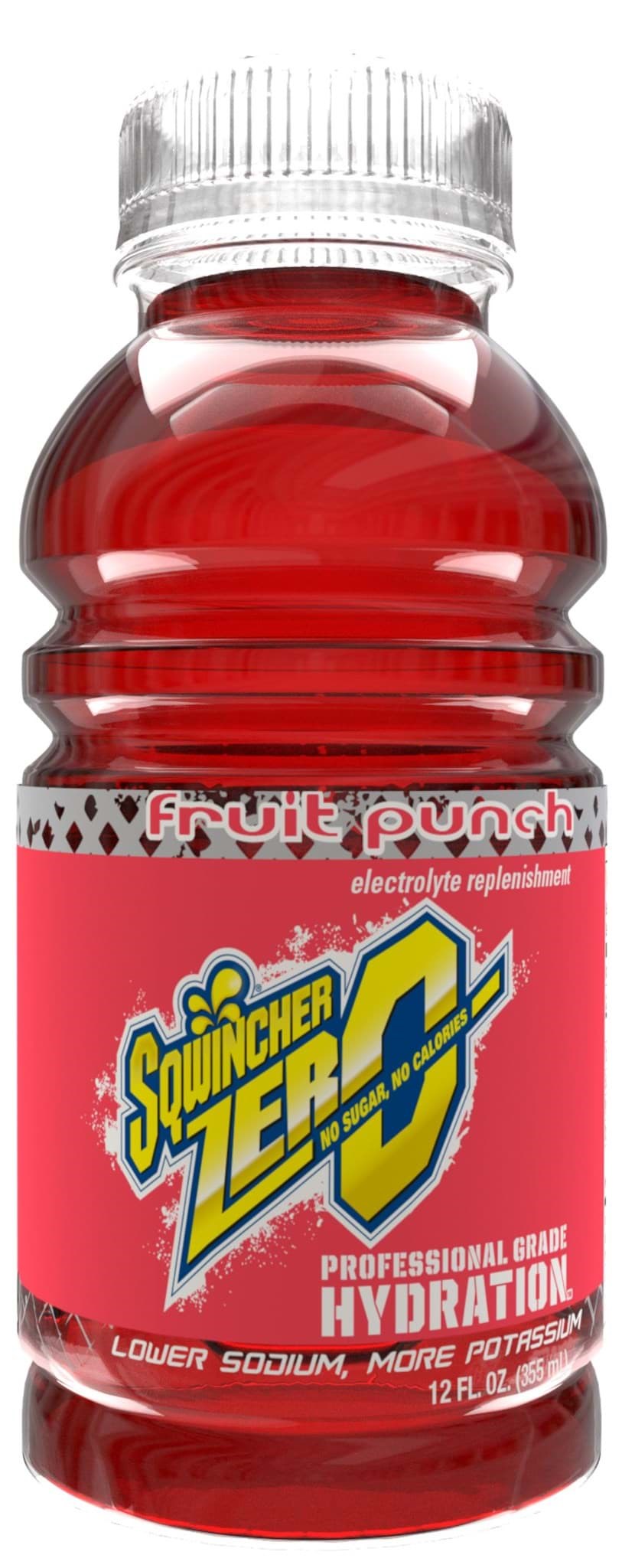 Picture of Sqwincher Zero 12oz Fruit Punch Ready To Drink - 24 ct.
