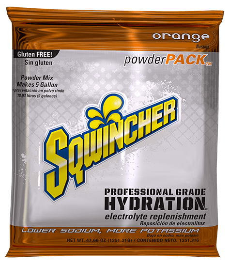 Picture of Sqwincher 5gal Orange Powder Concentrate - 16 ct.