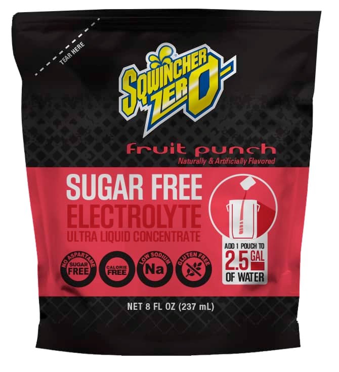 Picture of Sqwincher Zero Ultra Concentrate pouch Fruit Punch - 12 ct.