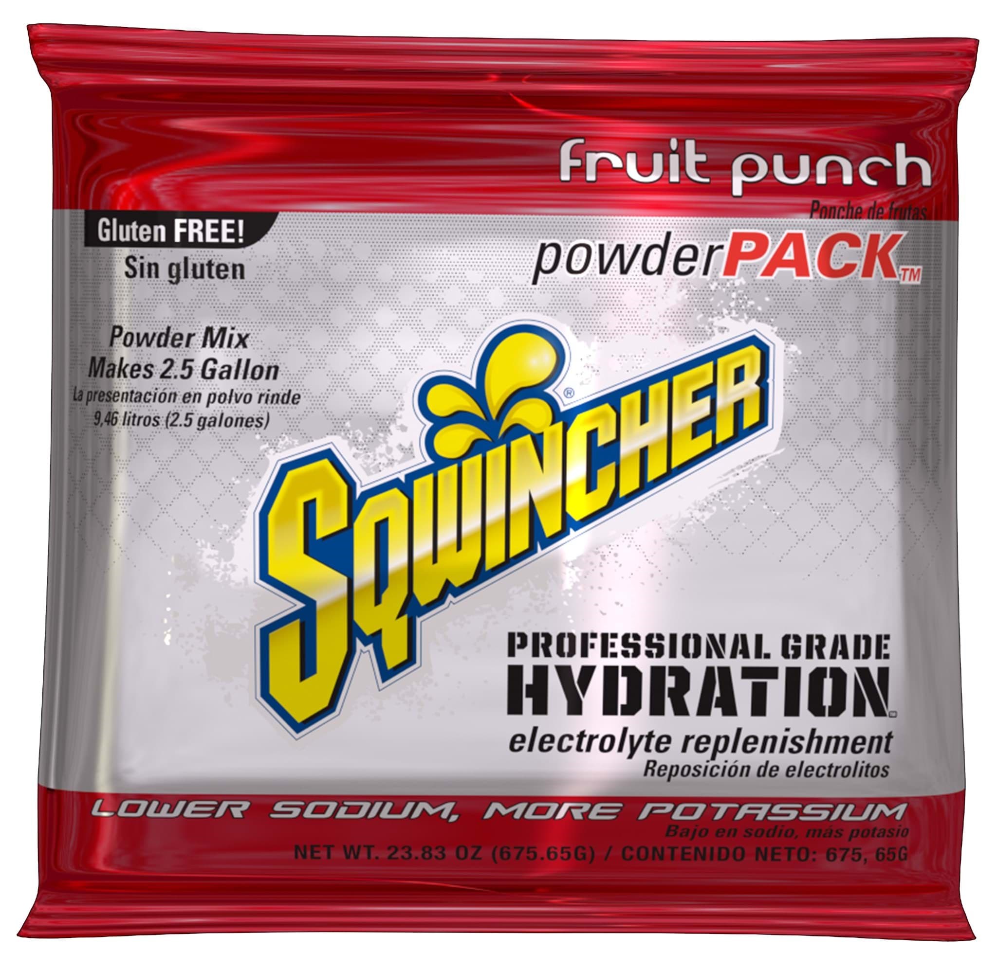 Picture of Sqwincher 2.5gal Fruit Punch Powder Concentrate - 32 ct.